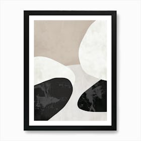 Kuching Stone Park Bauhaus Minimalist Art Print