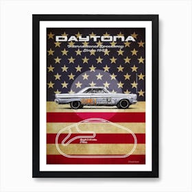 Daytona Mercury Comet Art Print