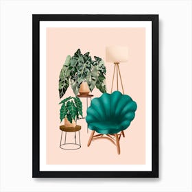 Plant Corner 9 Art Print