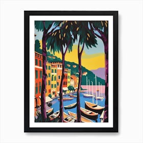 Portofino Italy 1 Travel Poster Vintage Art Print