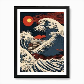 Great Wave Off Kanagawa Art Print