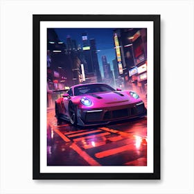 Porsche 911 Gt3 1 Art Print