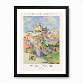 Gardanne, Paul Cezanne Poster Art Print