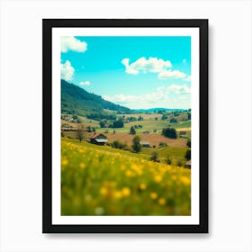 Swiss Countryside Art Print