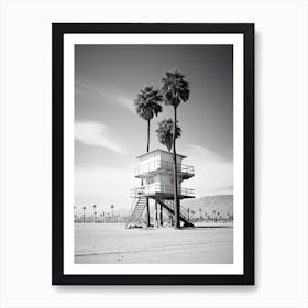 California, Black And White Analogue Photograph 4 Art Print