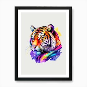 Tiger Painting 1 Art Print