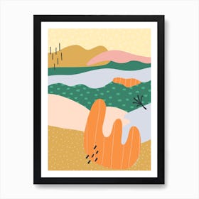 Desert Art Print