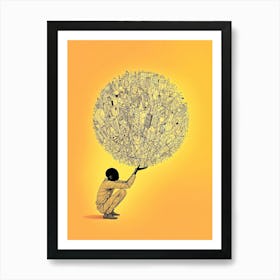 The Weight Of The World Art Print