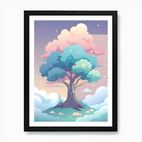 Tree In The Sky 2 Art Print