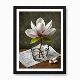 Magnolia Art Print