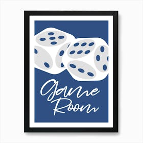 Game Room Sign Art Print