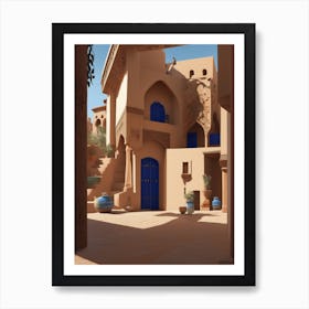 Peaceful Morocco Art Print