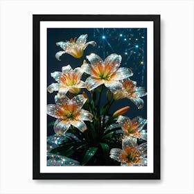 Lily Painting Art Print