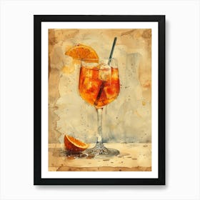 Aperol Spritz Art Print 274 Art Print