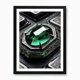 Emerald Art Print