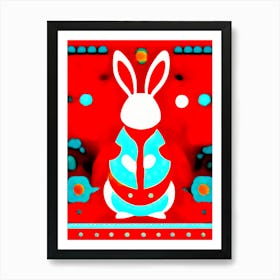 Easter Bunny, 1439 Art Print