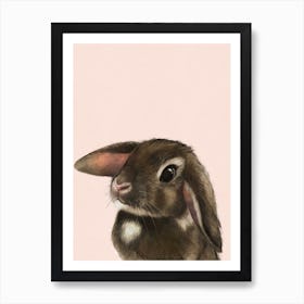 Baby Bunny Art Print