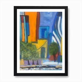 London skyline Art Print