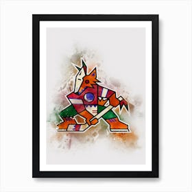 Arizona Coyotes Art Print