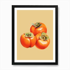 Persimmons 2 Art Print