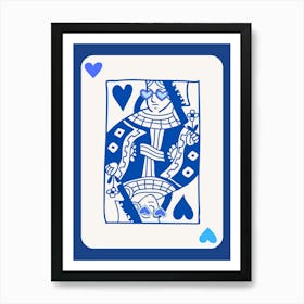 Queen Of Hearts 1 Art Print