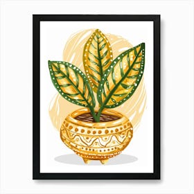 Plant In A Pot 57 Art Print