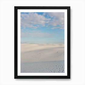 White Sands New Mexico Sunrise VI on Film Art Print