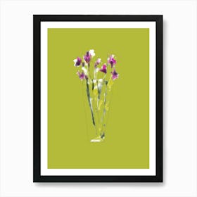 Flowers In A Vase 4 Art Print