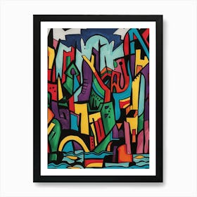 Cityscape 11 Art Print