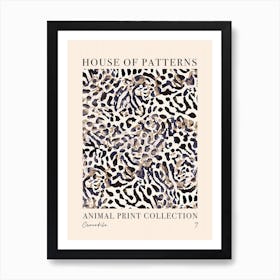 House Of Patterns Crocodile Animal Print Pattern 3 Art Print