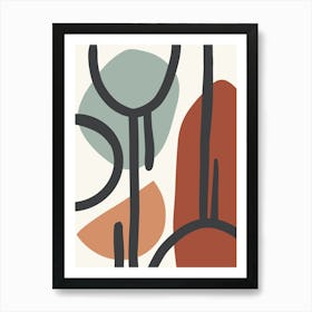 Abstract Abstract Painting 3 Art Print