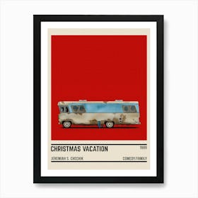 Christmas Vacation Rv Movie Art Print