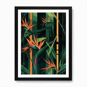 Bird Of Paradise 27 Art Print