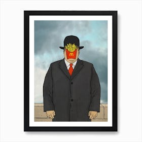 The Modern Son Of Man Art Print