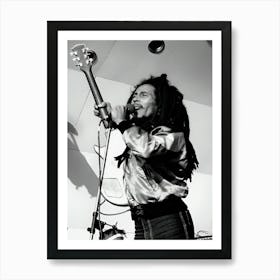 Bob Marley At Crystal Palace Bowl Art Print