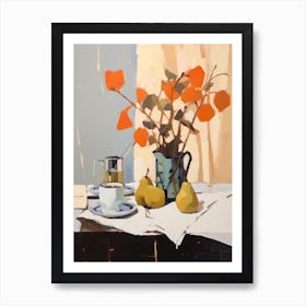 Autumn Kitchen Still Life Painting 6 Art Print