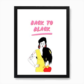 Amy Winehouse Art Print