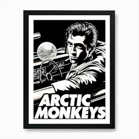 Arctic Monkeys alex turner Art Print