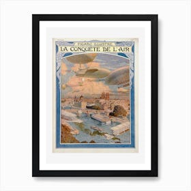 The Conquest Of The Air Art Print