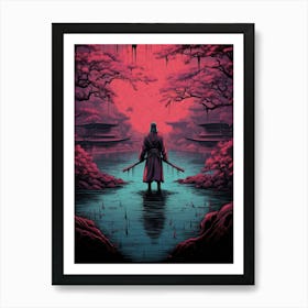 Samurai Warrior 9 Art Print