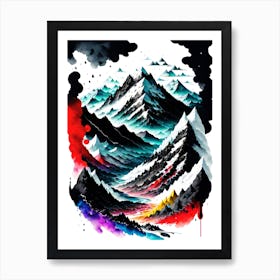 Mountain Landscape Art Print