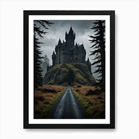 The Last Refuge of Shadows Castle Art Print