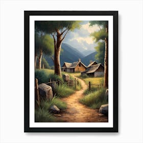 Country Road 2 Art Print