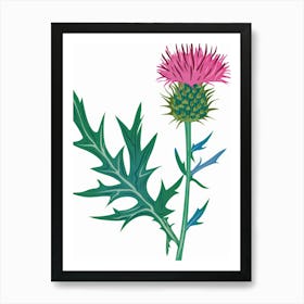 Thistle 1 Art Print