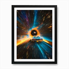 Back To The Future Art Print