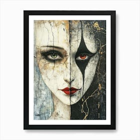 Split Personality # 2 Art Print