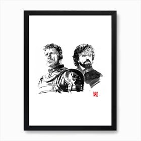 Jaime And Tyrion Poster