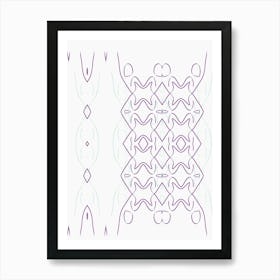 Abstract Pattern 54 Art Print