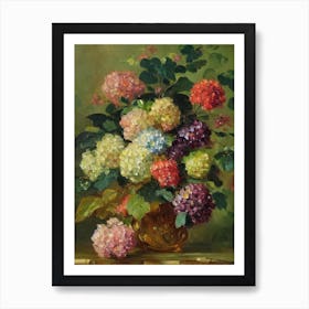 Hydrangea Painting 2 Flower Art Print