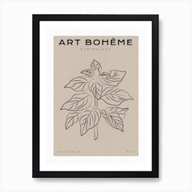 Boho Bohemian 8 Mint Art Print